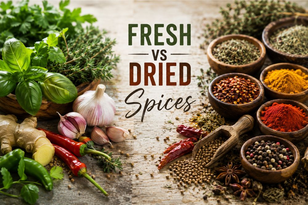 Fresh vs Dried: Understanding the Building Blocks of Great Flavour