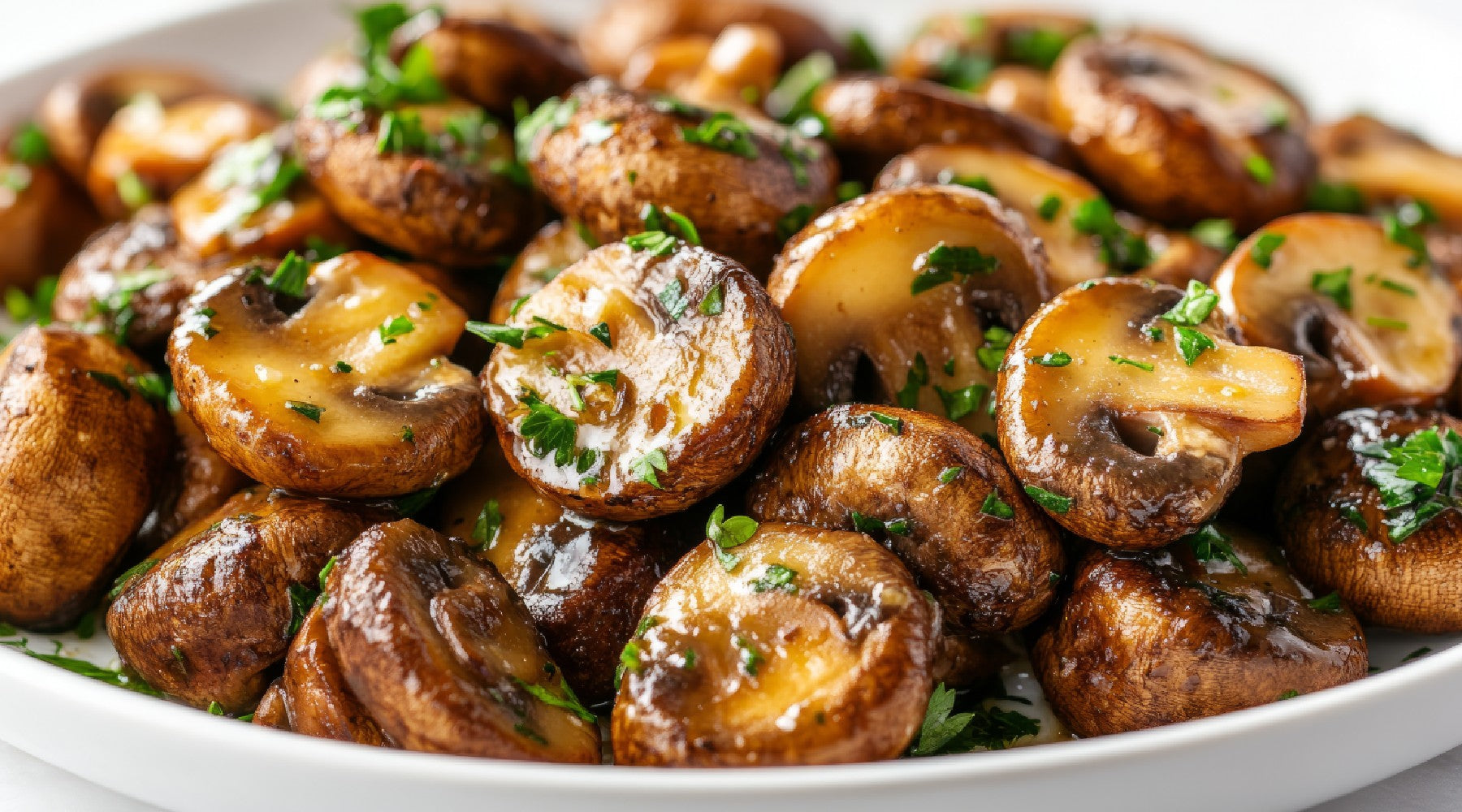 Garlic Butter Mushrooms with Golden Spices